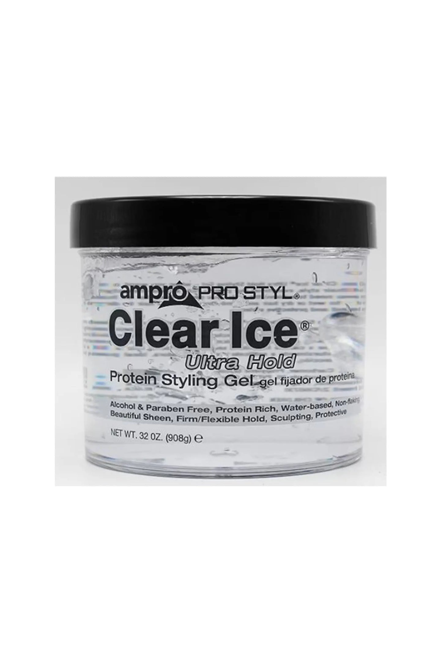 Ampro Clear Ice Styling Gel 32 Oz