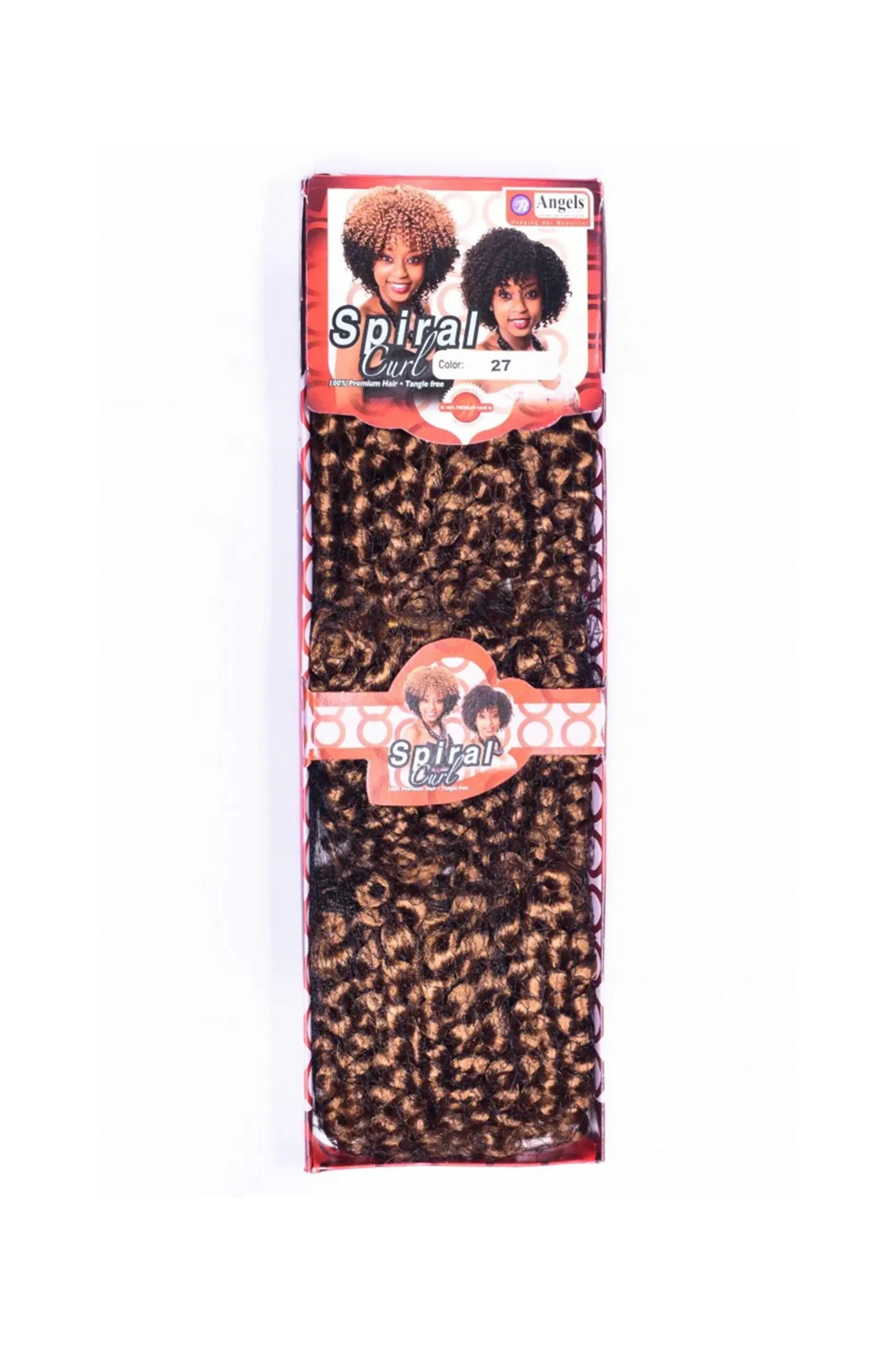 Angels Synthetic Hair - 3 PC Spiral Curly Weave