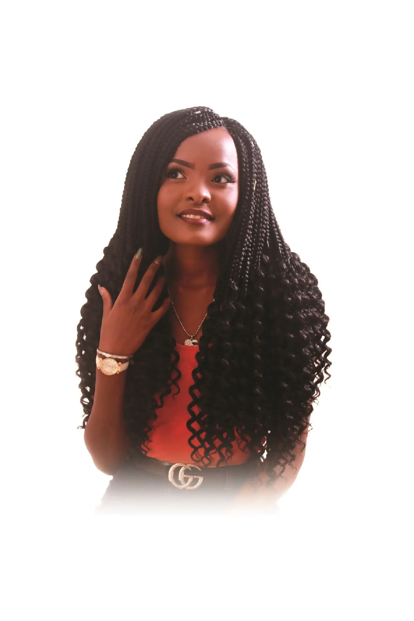 Angels Synthetic Hair Looped Crochet Braid - Lexi Curl