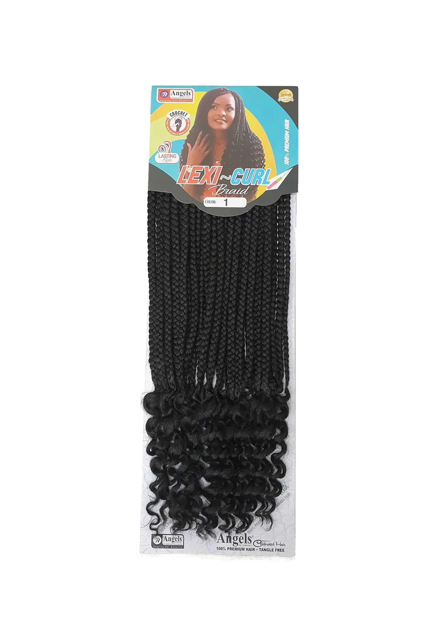 Angels Synthetic Hair Looped Crochet Braid - Lexi Curl