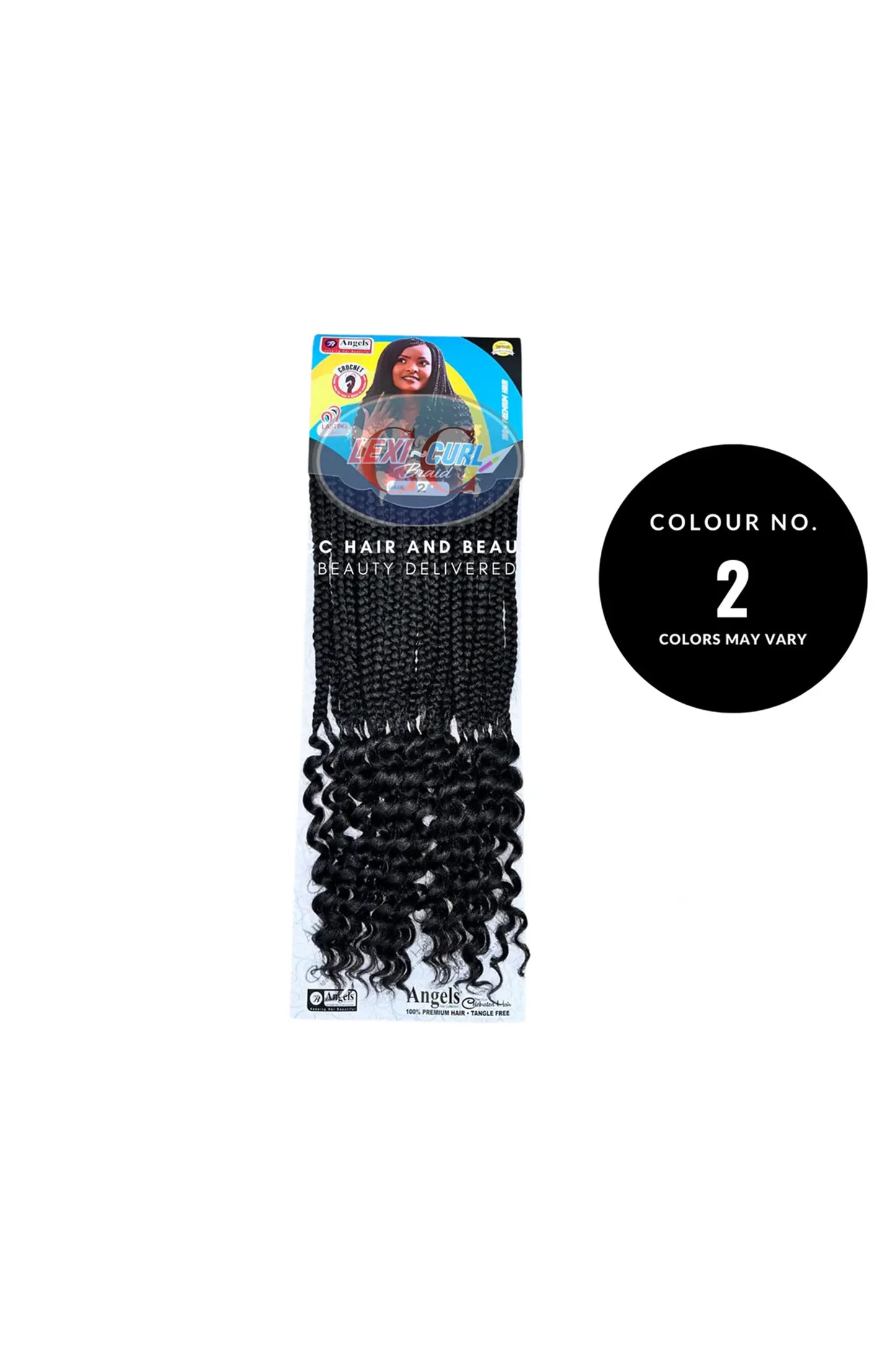 Angels Synthetic Hair Looped Crochet Braid - Lexi Curl