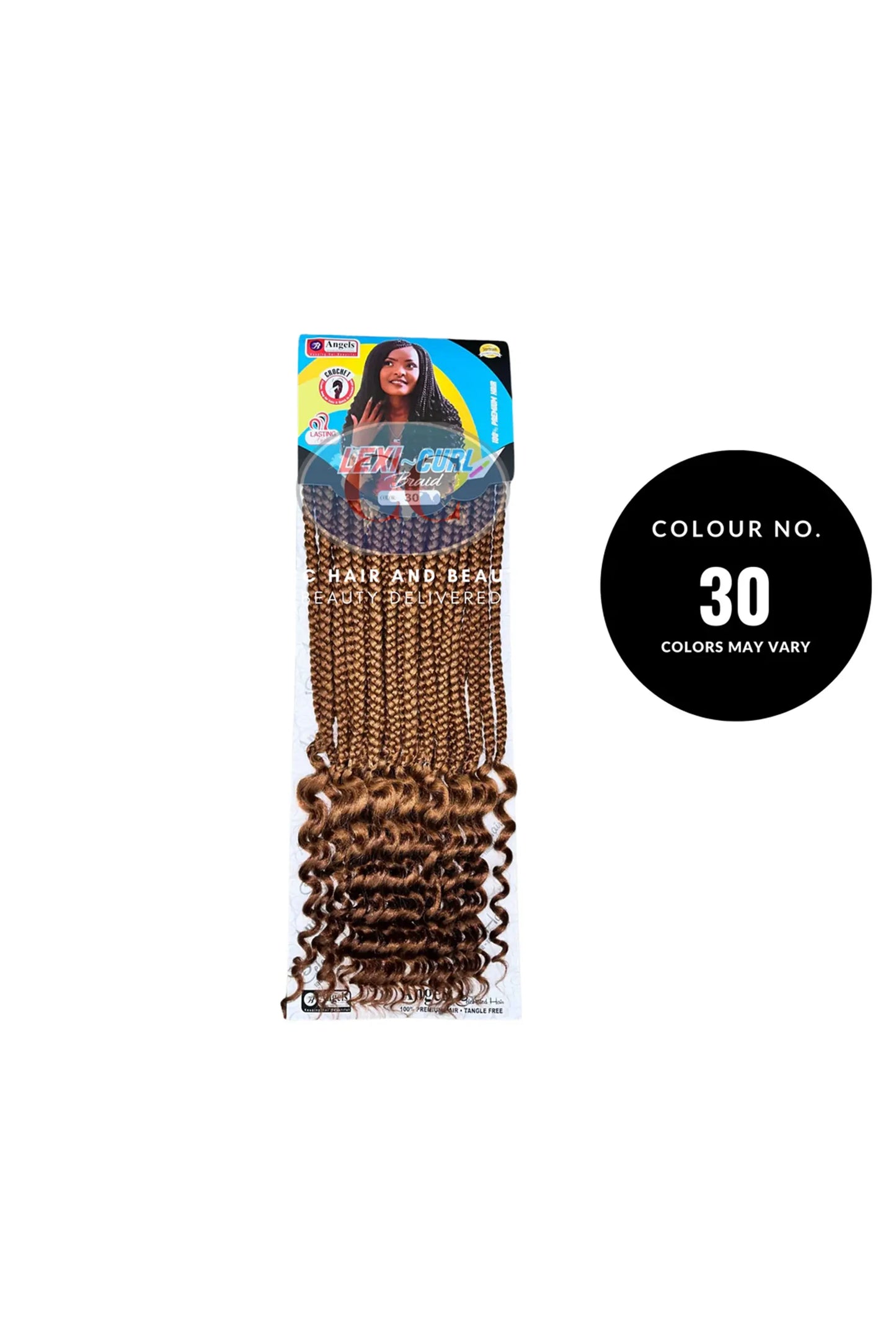 Angels Synthetic Hair Looped Crochet Braid - Lexi Curl
