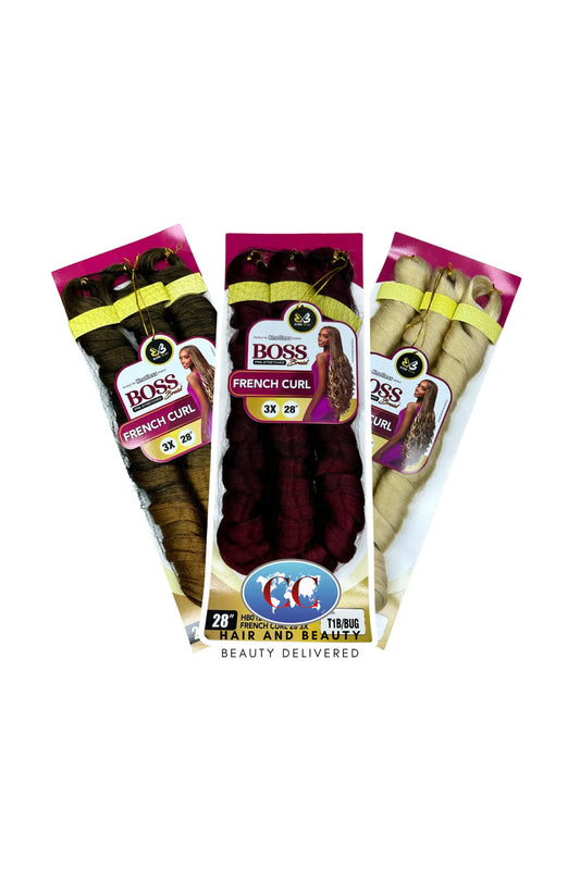 Bobbi Boss 3x French Curl Braids 20" & 28"