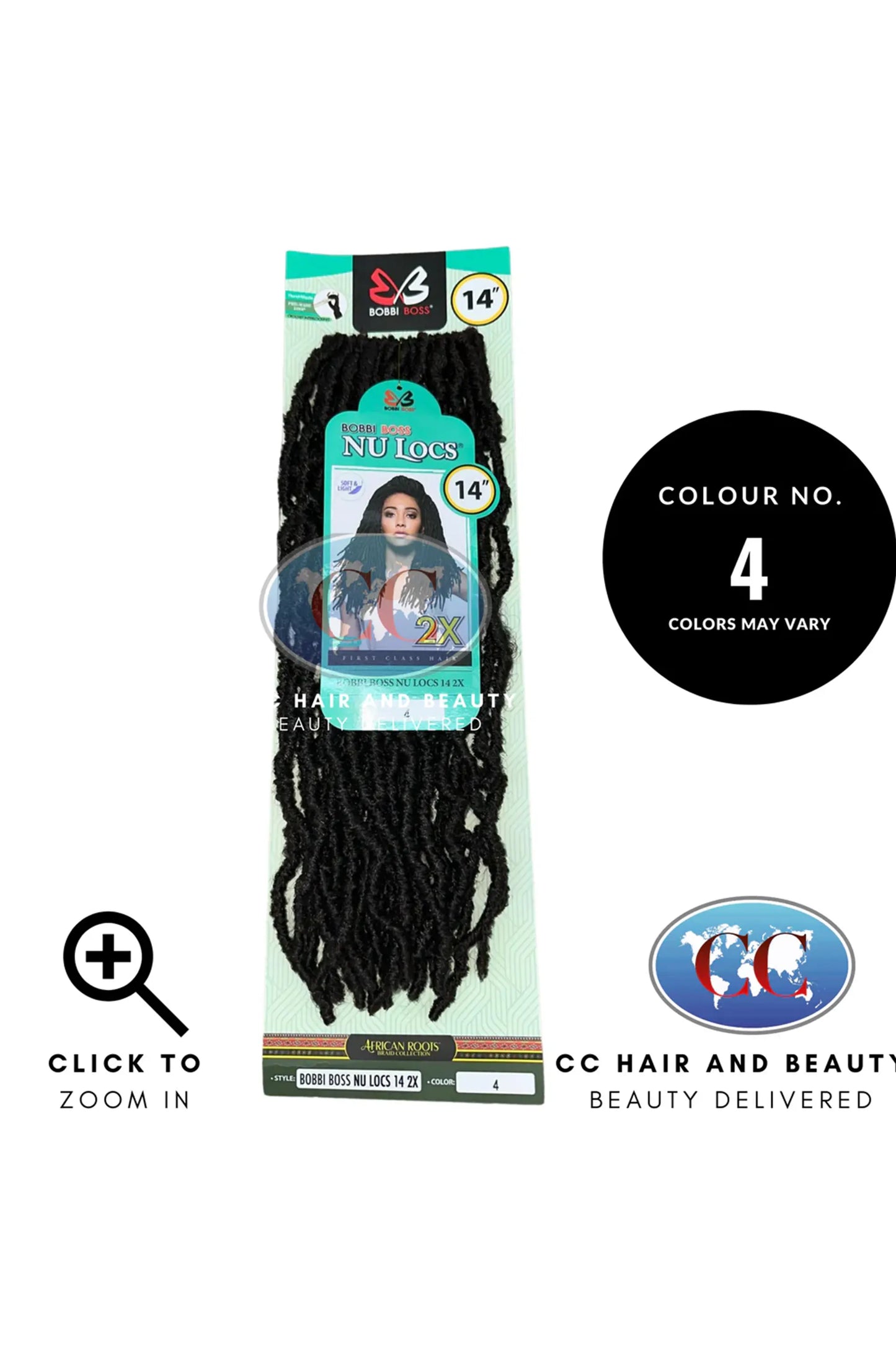 Bobbi Boss Crochet Braid - 2X Nu Locs 14"