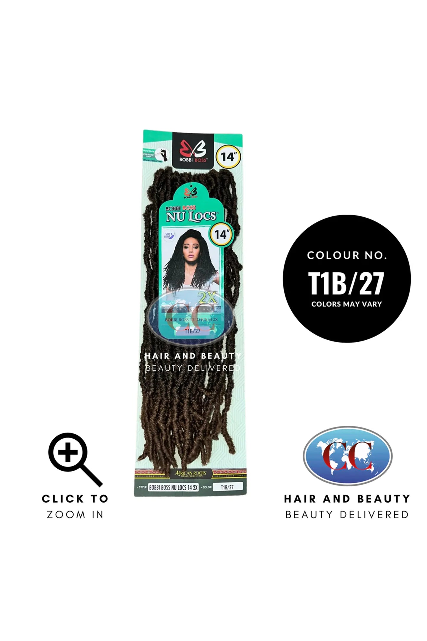 Bobbi Boss Crochet Braid - 2X Nu Locs 14"