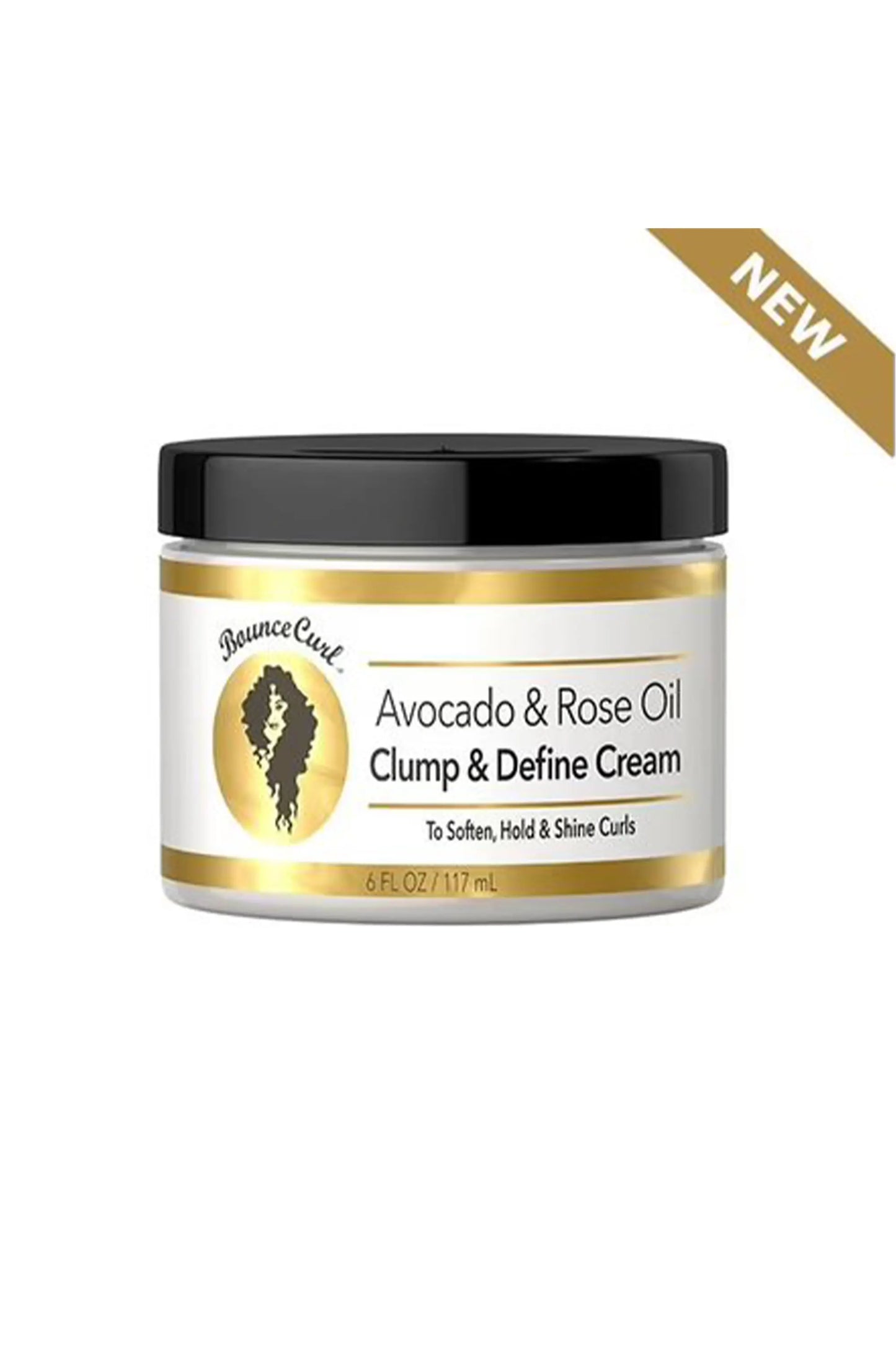 Bounce Curl Avocado & Rose Oil Clump And Define Cream 6 FL OZ-117 ML