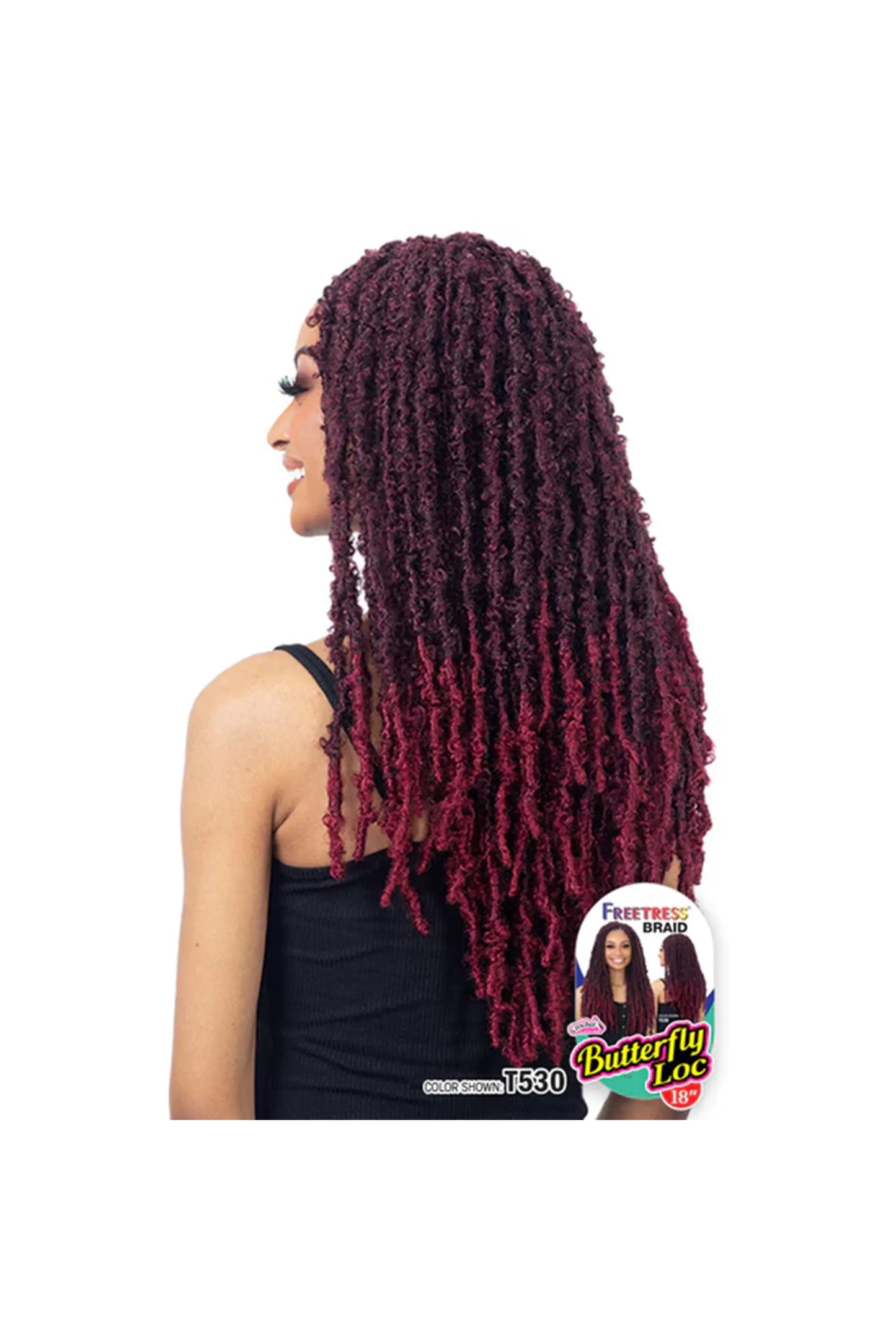 Cherish - Pre-Loop Crochet Braid 2X Value Pack Hair Extensions - Butterfly Locs 24''