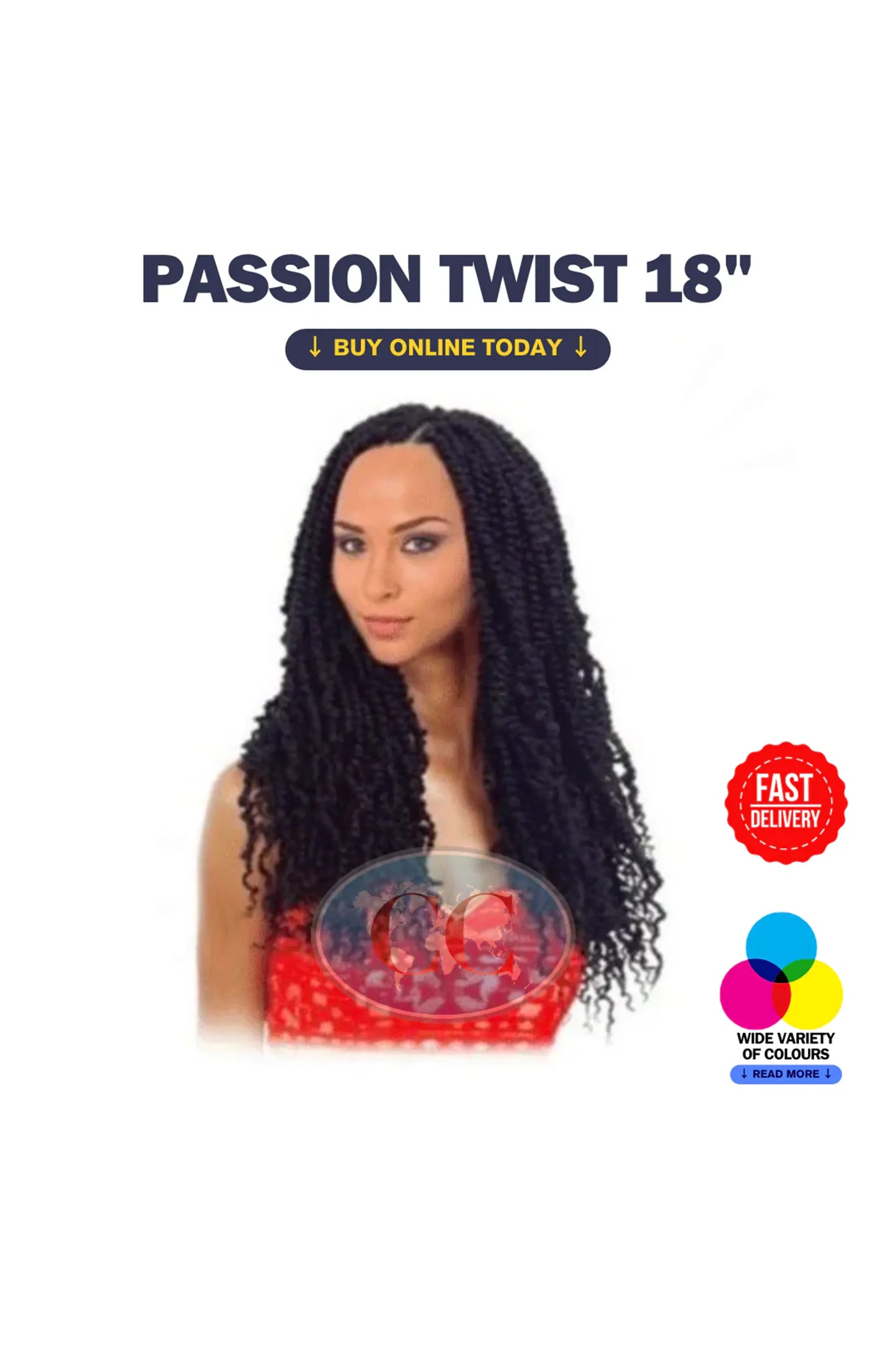 Cherish Synthetic Bulk - Passion Twist 18"