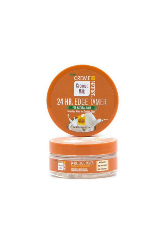 Creme Of Nature Coconut Milk 24 HR. Edge Tamer Gel 63.7 Gr