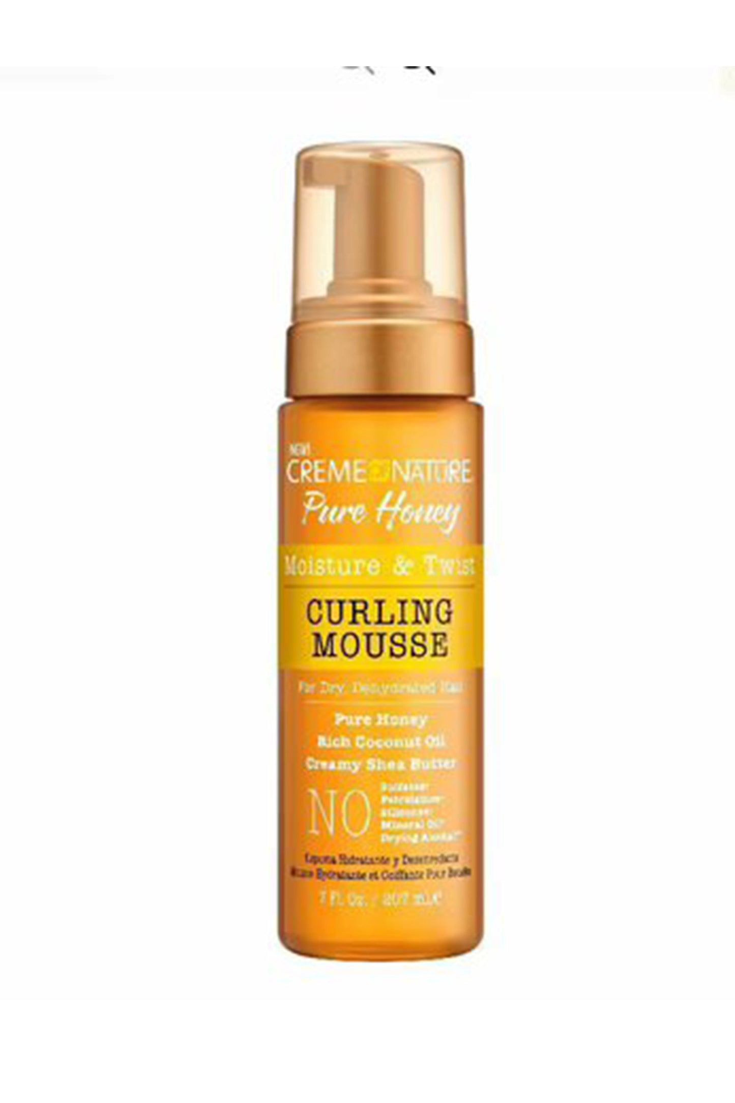 Creme Of Nature Pure Honey Curling Mousse 7 Oz