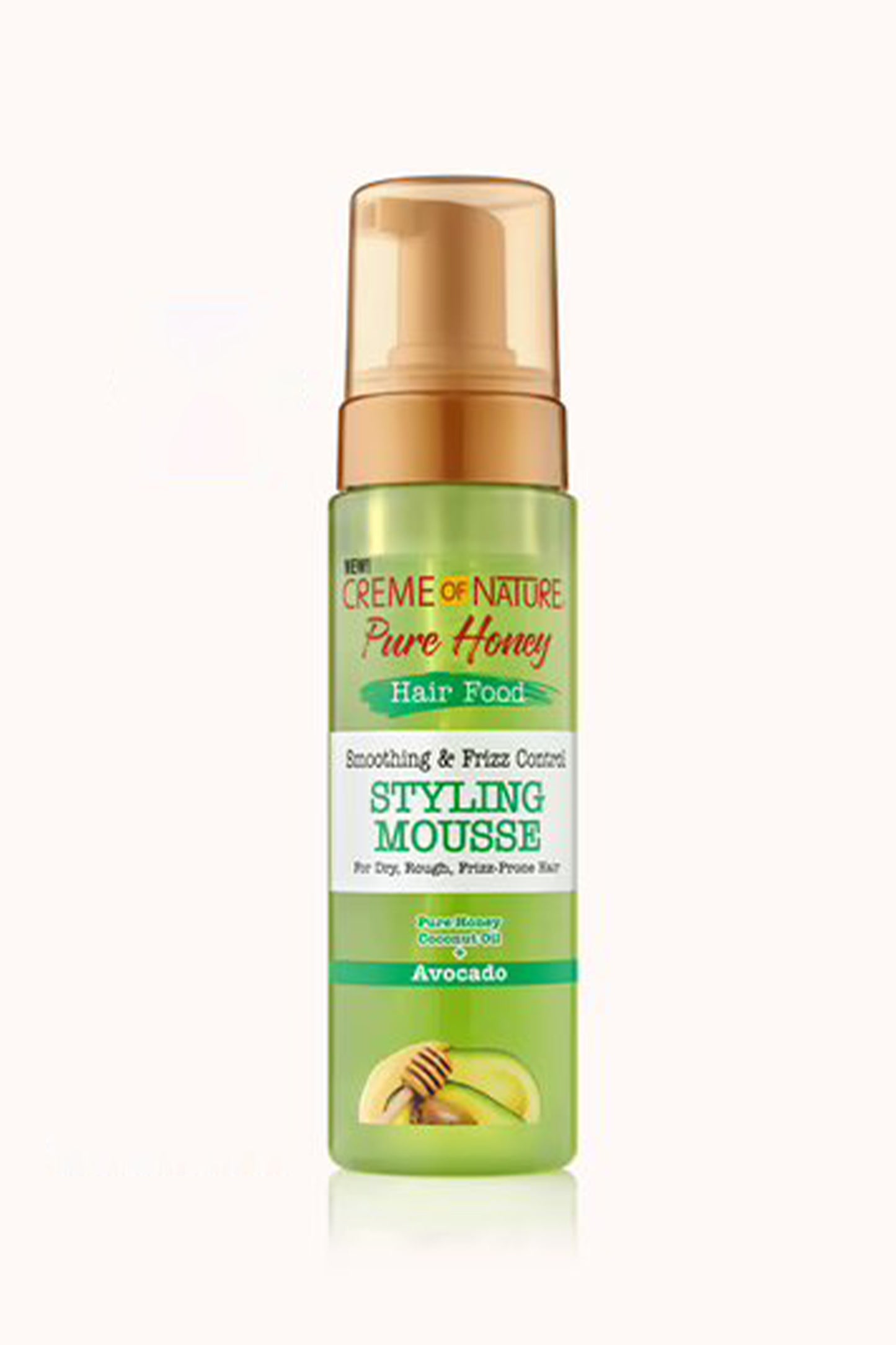 Creme Of Nature Pure Honey Hair Food Avocado Mousse 3S 7oz