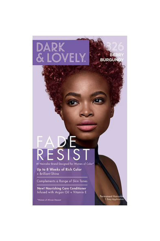 Dark And Lovely Fade Resist Hair Color - 326 Berry Burgundy
