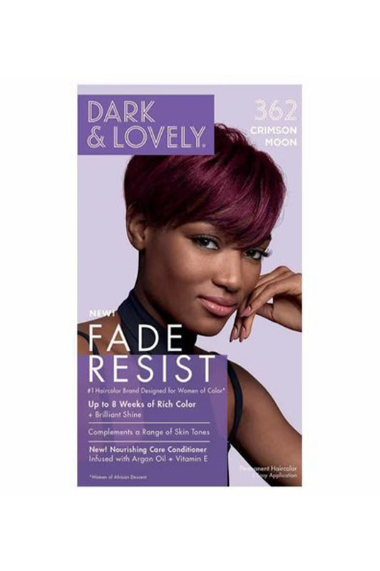 Dark And Lovely Fade Resist Hair Color - 362 Crimson Moon