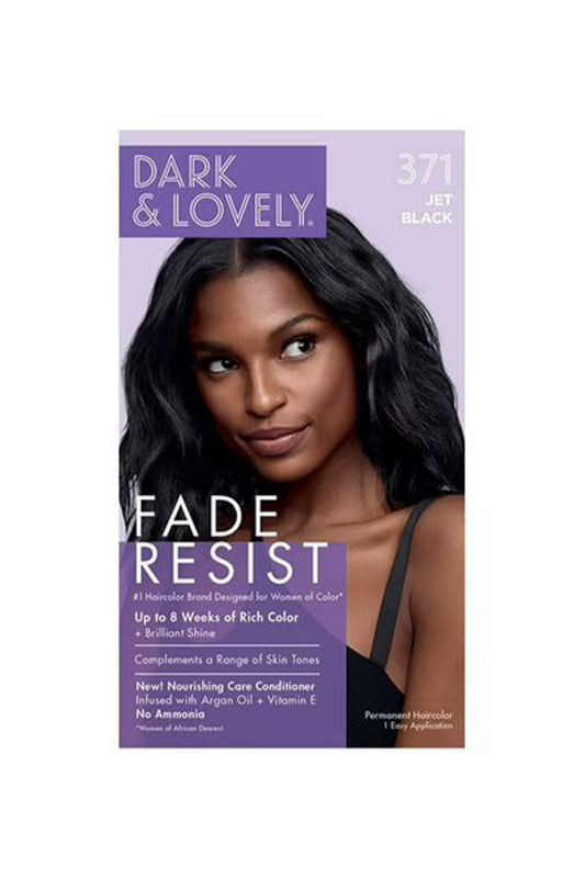 Dark And Lovely Fade Resist Hair Color - 371 Jet Black