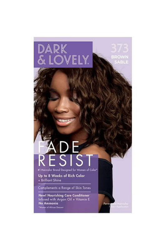 Dark And Lovely Fade Resist Hair Color - 373 Brown Sable
