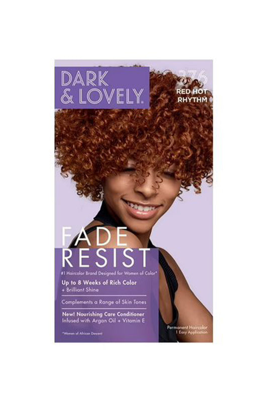 Dark And Lovely Fade Resist Hair Color - 376 Red Hot Rhythm