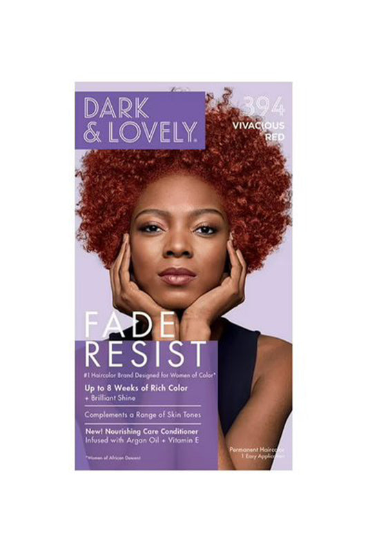 Dark And Lovely Fade Resist Hair Color - 394 Vivacious Red