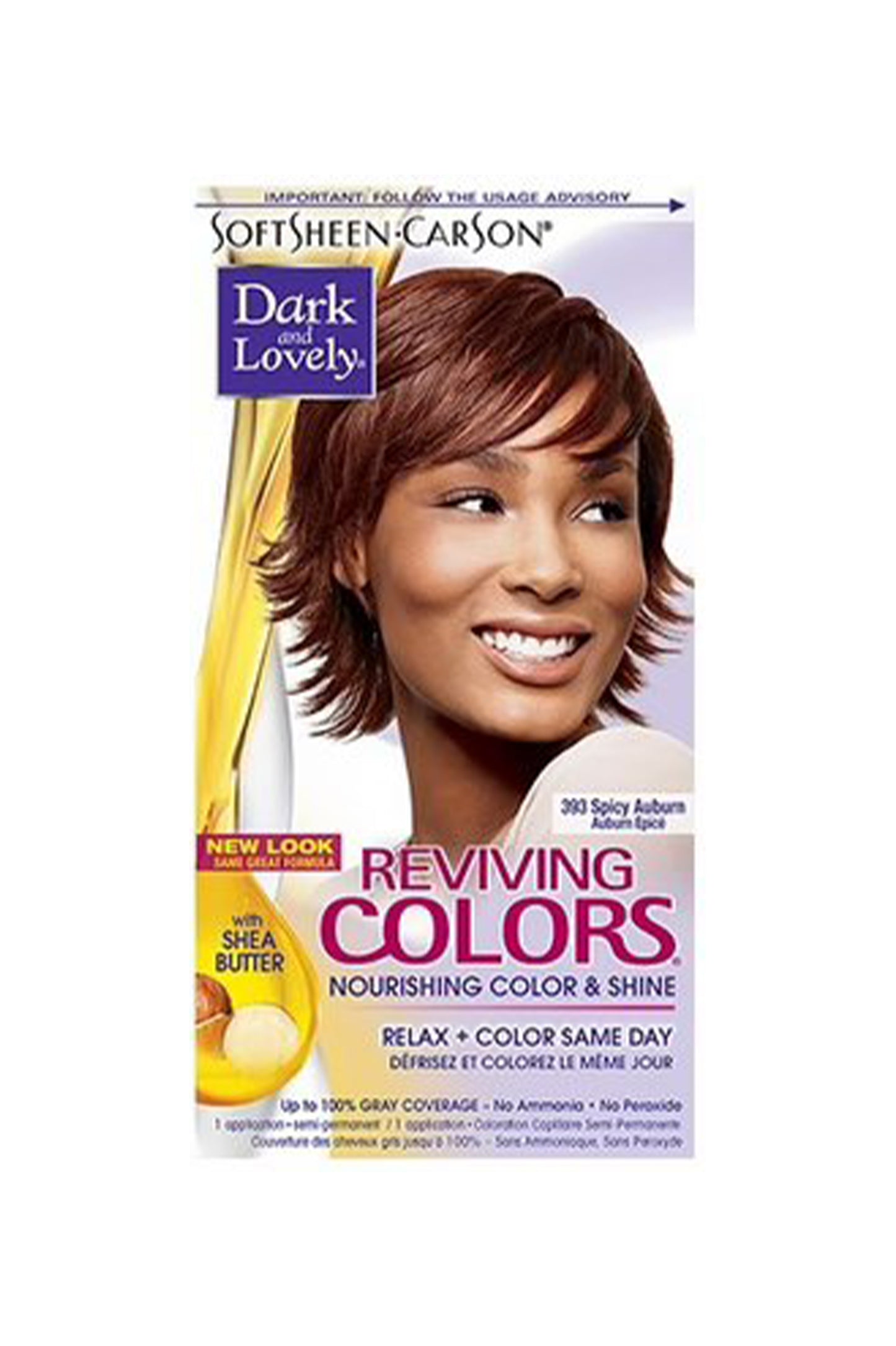 Dark And Lovely Reviving Color Spicy Auburn 393
