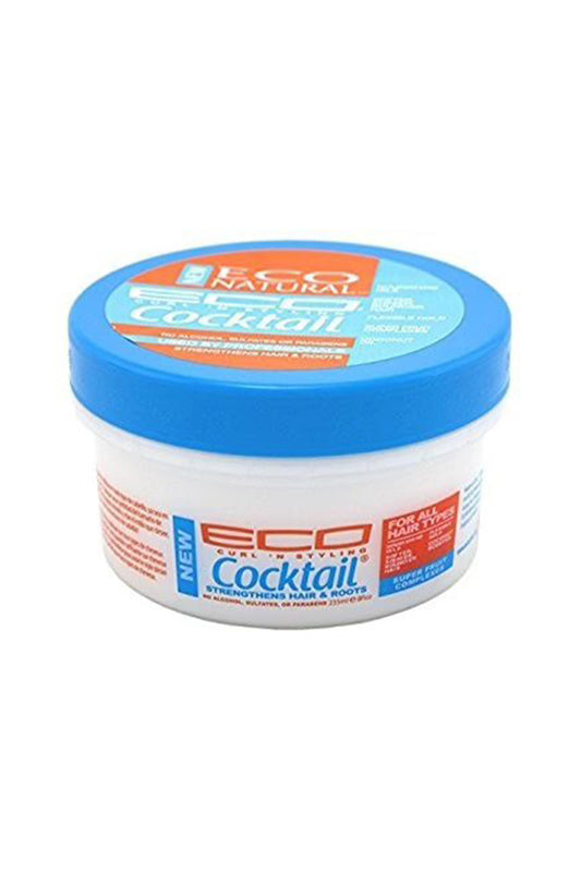 Eco Natural Cocktail Super Fruit Complex Hair Creme, Leave In Conditioner 8 Oz