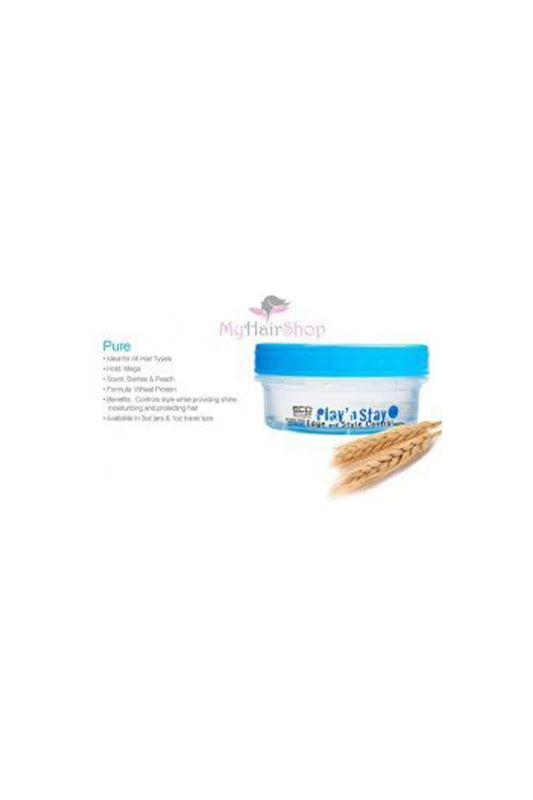 Eco Play’ N Stay Edge And Style Control Gel Pure 3 Oz