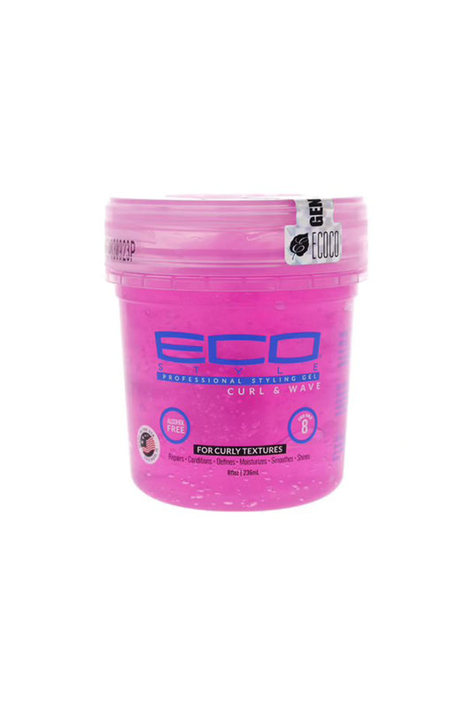 Eco Styler Professional Styling Gel Curl & Wave Pink 8 Oz