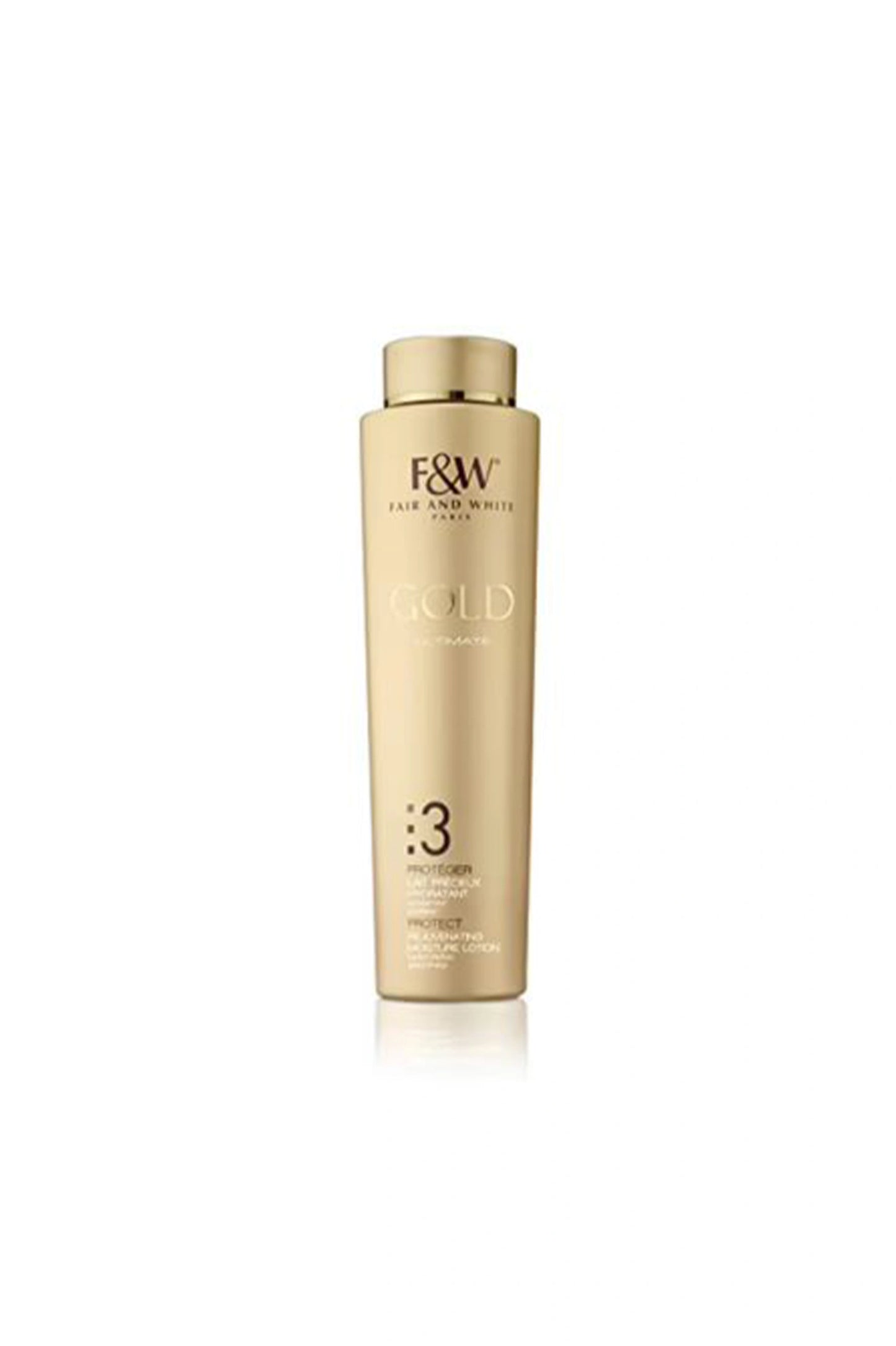 Fair & White Gold Ultimate 3 Protect Rejuvenating Moisture Lotion 500ml