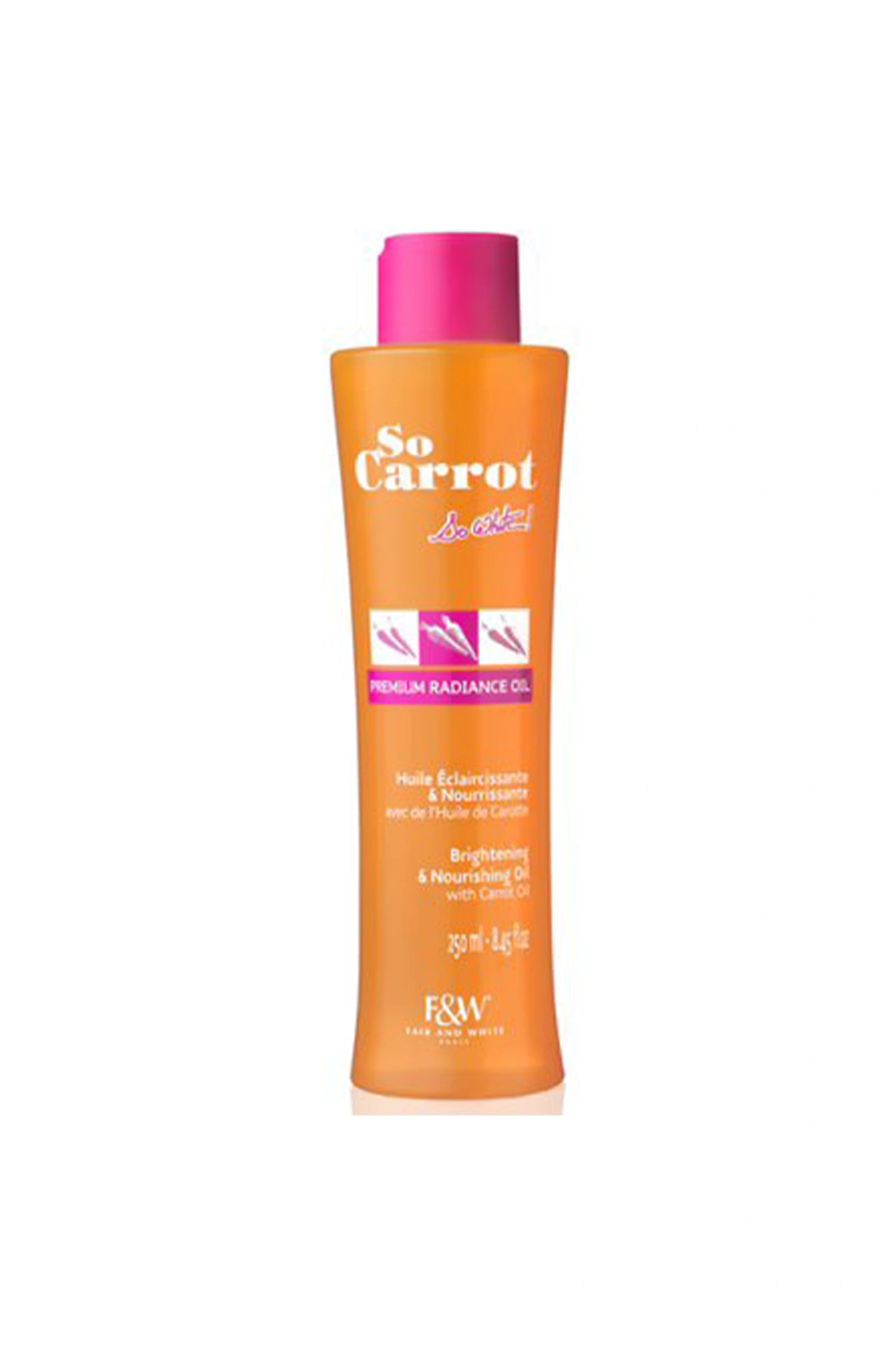 Fair & White So Carrot Brightening Oil 250ml