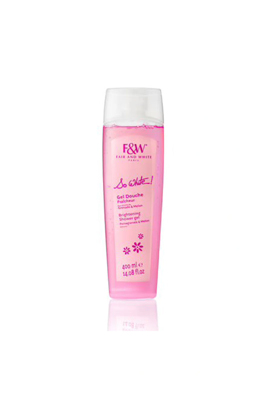 Fair & White So White Skin Exfoliating Shower Gel 500ml