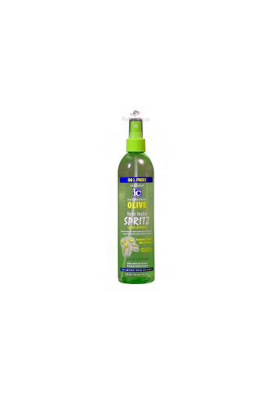 Fantasia Hair Polisher Olive Firm Hold Spritz 12 Oz