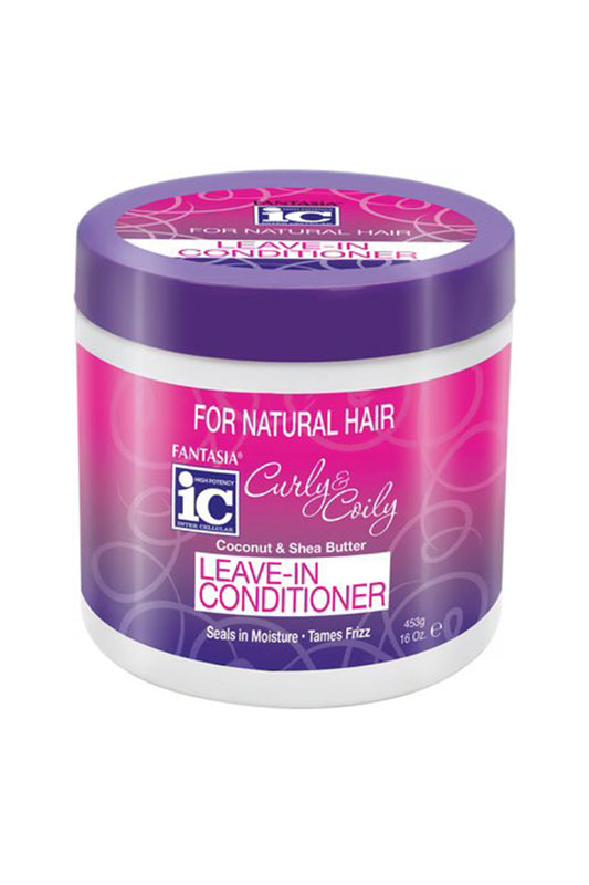 Fantasia IC Curly & Coily Leave In Conditioner 16 Oz
