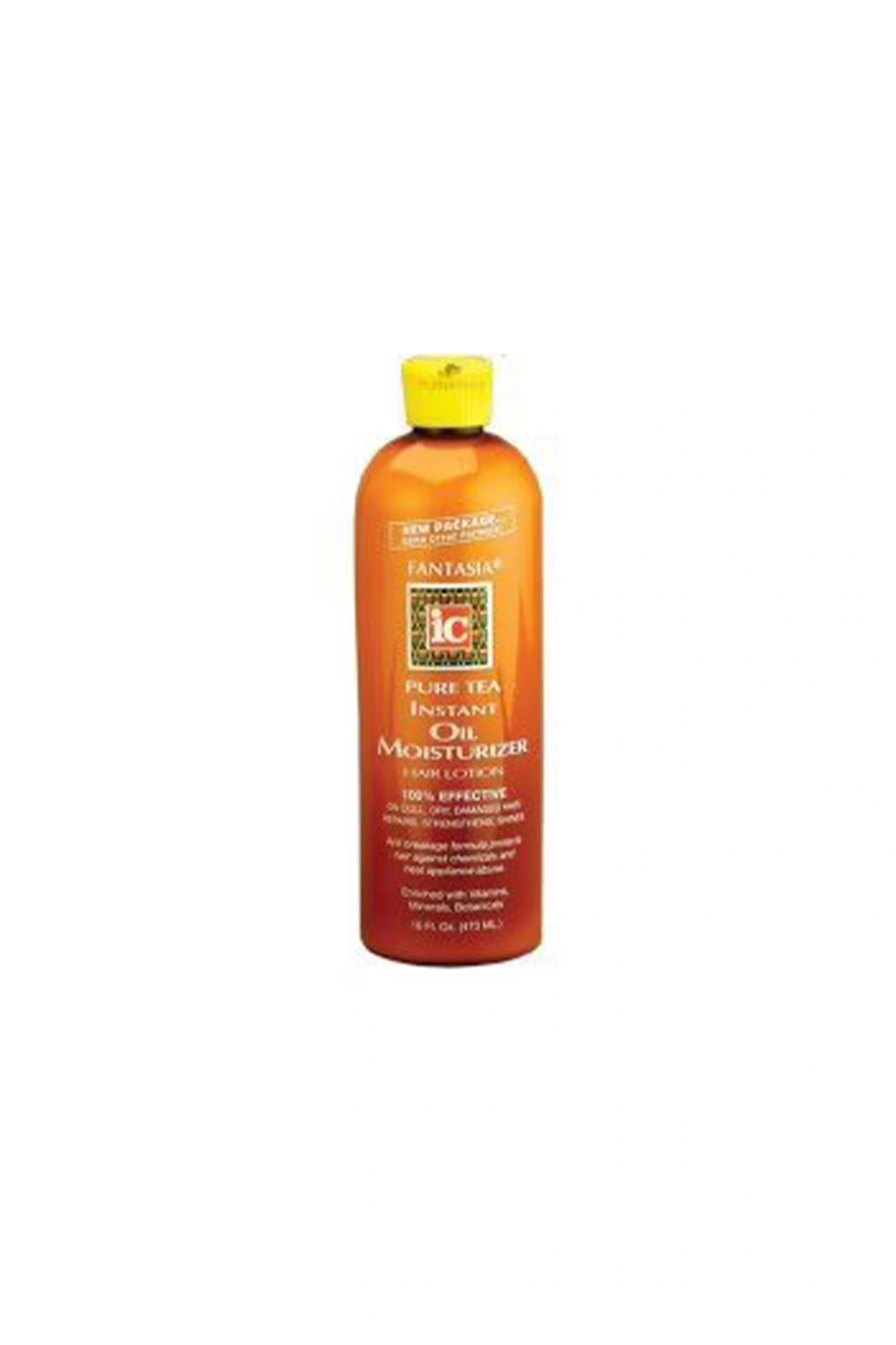 Fantasia Pure Tea Instant Oil Moisturizer Hair Lotion 16 Oz