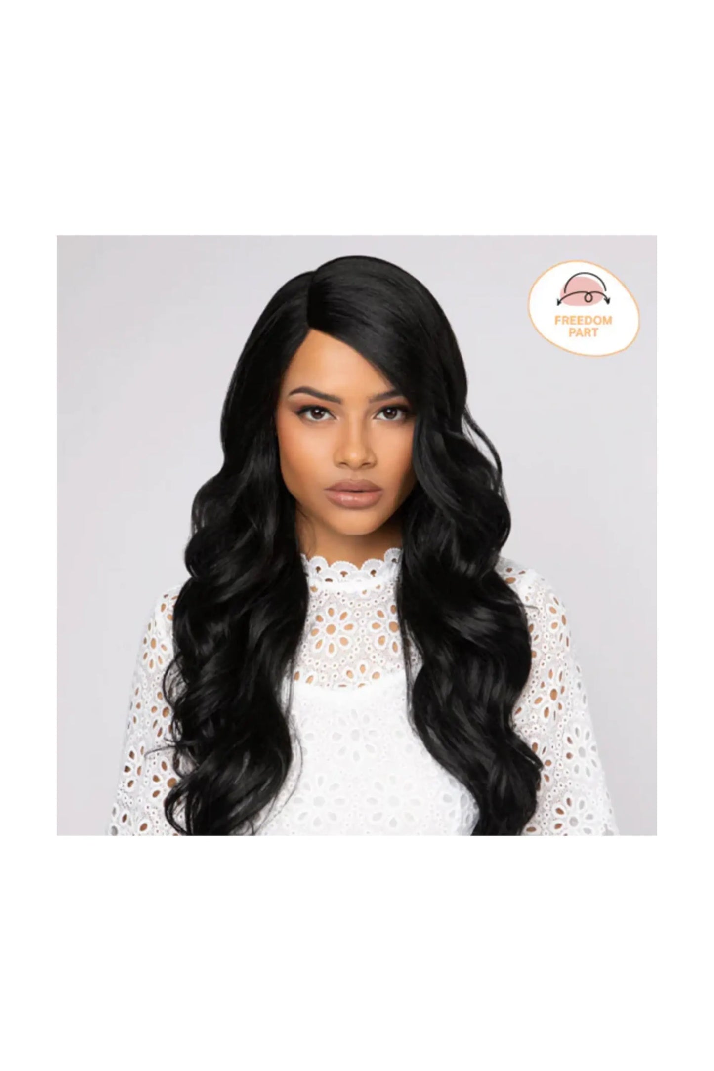 Feme Synthetic Lace Wig - Charming Waves