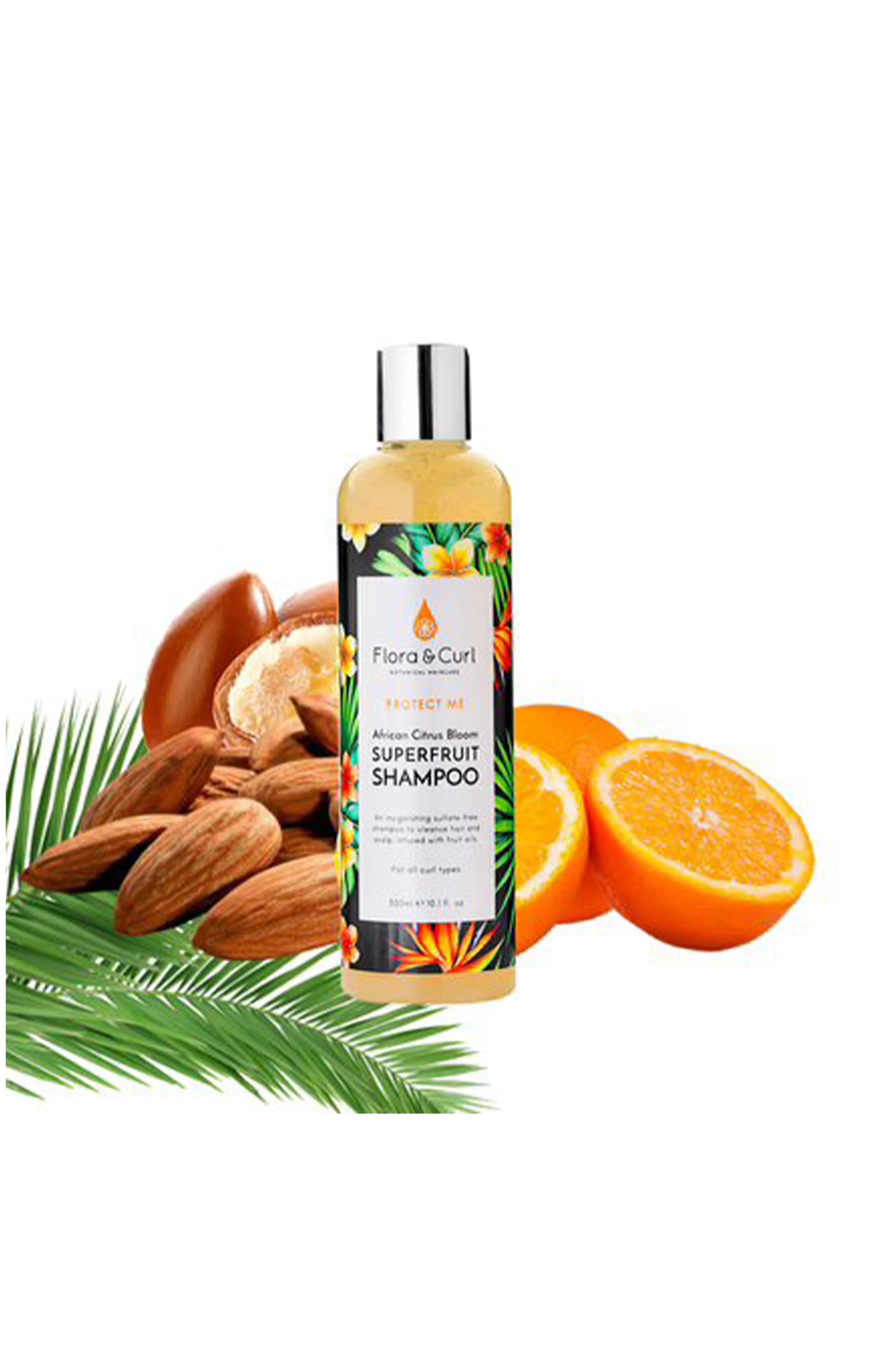 Flora & Curl African Citrus Superfruit Shampoo 300ML