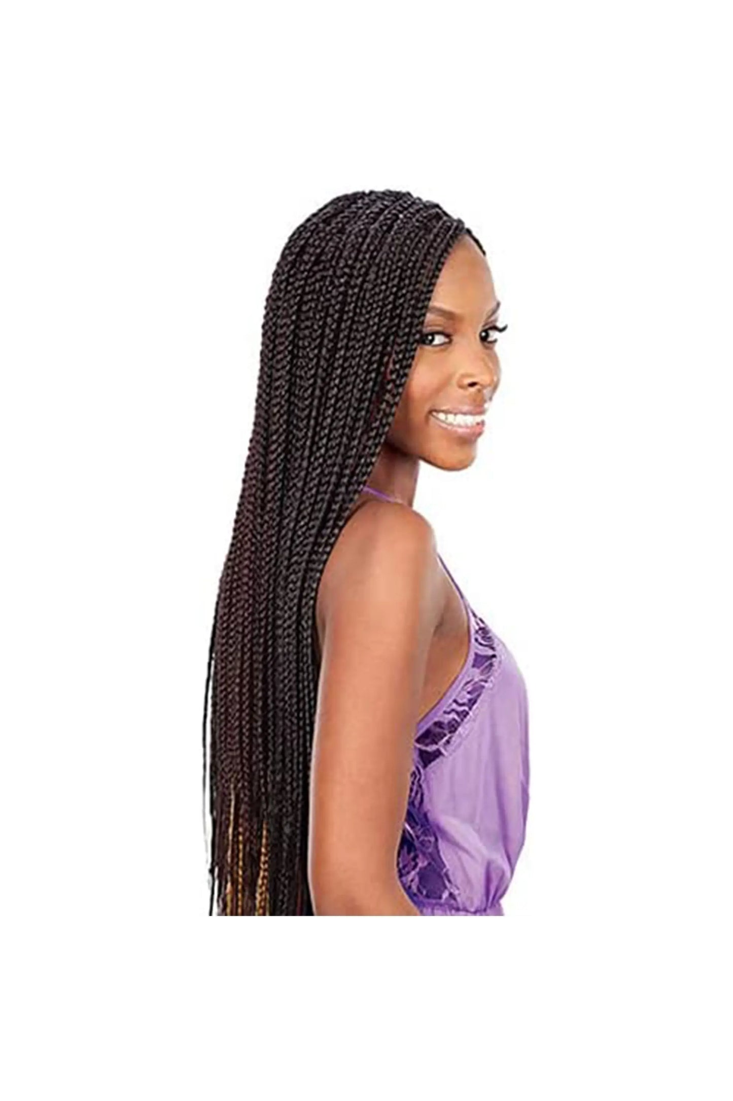 FreeTress Synthetic Hair Crochet Braids - Box Braid Medium