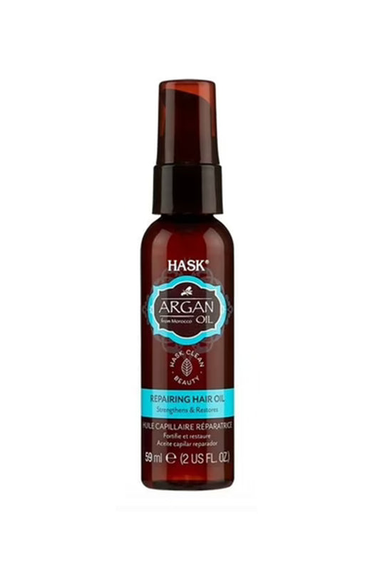 Hask Argan Oil Repairing Shine Oil Pump