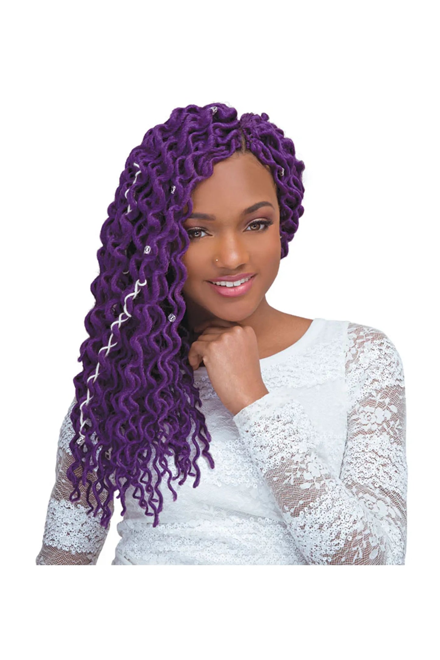 Janet Collection 2 X Mambo Coily Dense Locs 18"