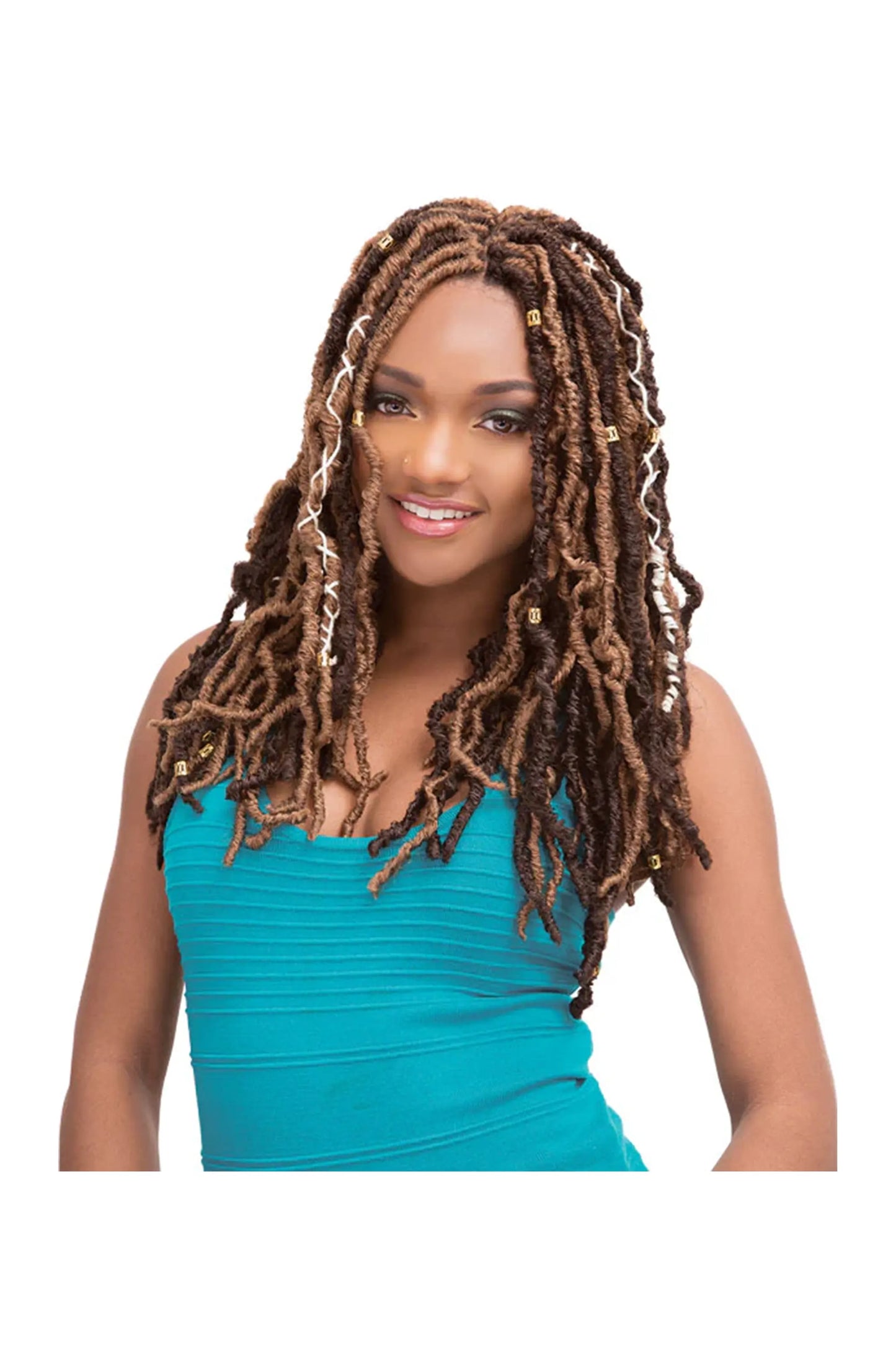 Janet Collection 2 X Mambo Natural Born Locs 18"