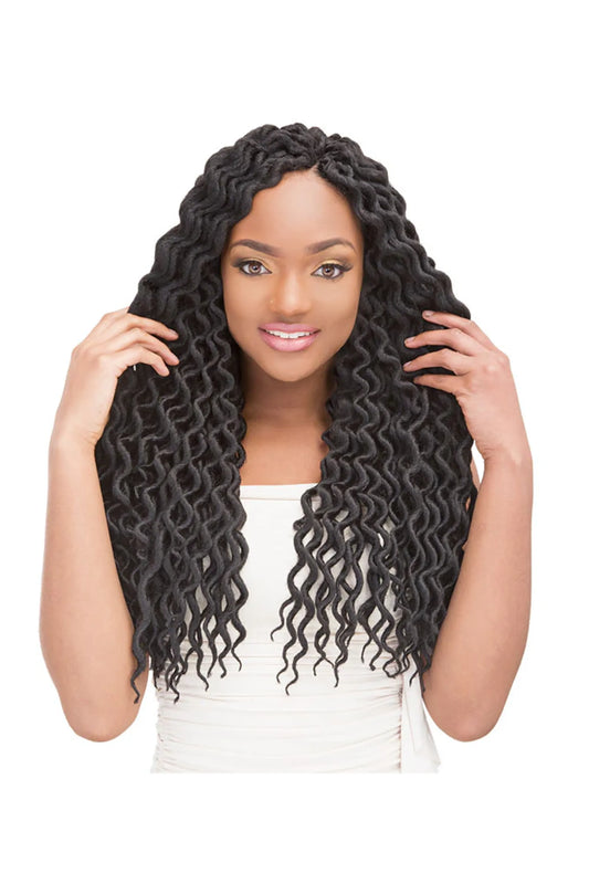 Janet Collection 2 X Mambo Natural Coily Locs 18"