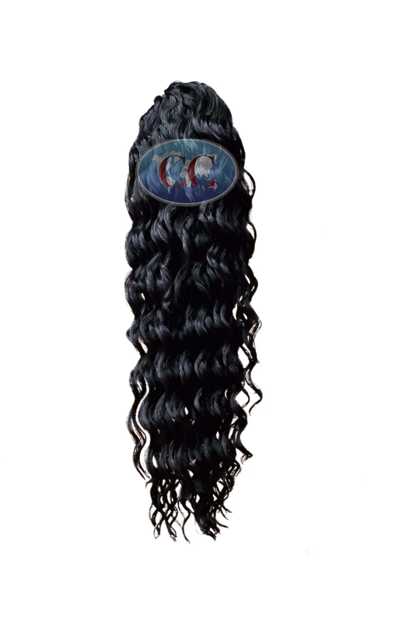 Janet Collection Avocado Drawstring Ponytail