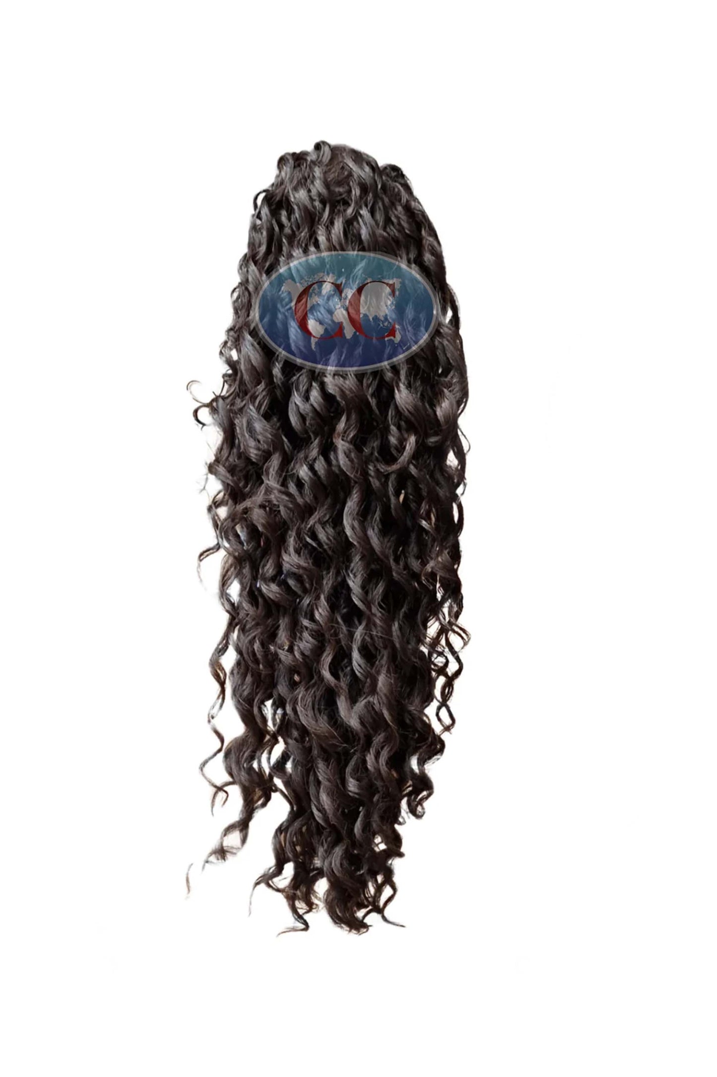 Janet Collection Avocado Drawstring Ponytail