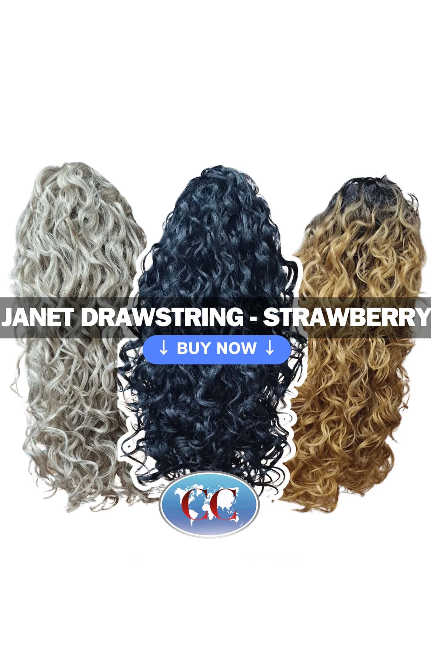 Janet Collection Drawstring - Strawberry