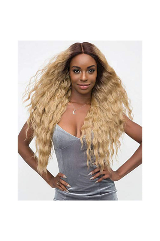 Janet Collection Extended Part Swiss Lace Front Wig - Athena
