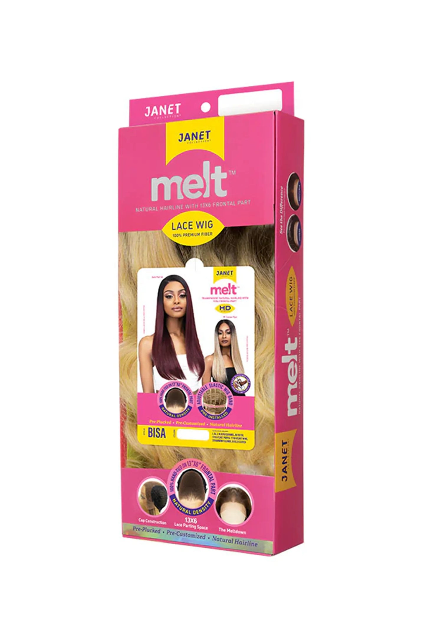 Janet Collection Melt 13x6 Lace Wig Premium Synthetic Hair - Bisa