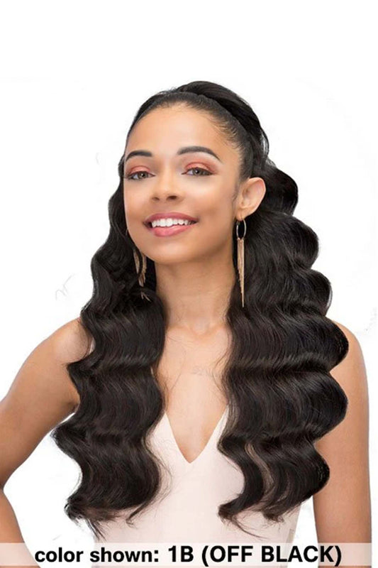 Janet Collection Synthetic Ponytail - Blueberry D-S