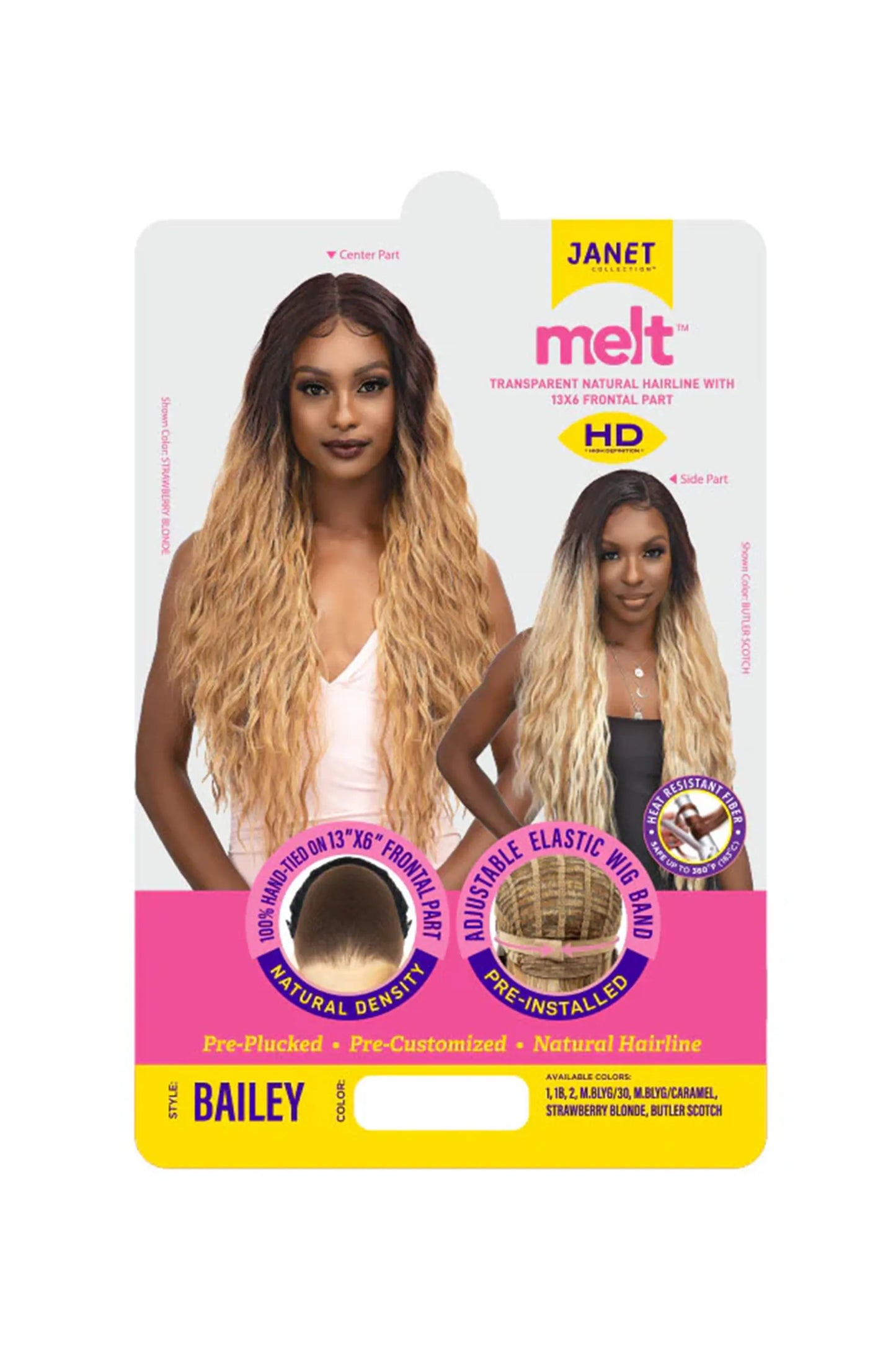 Janet Essentials Hd Lace Wig - Bailey