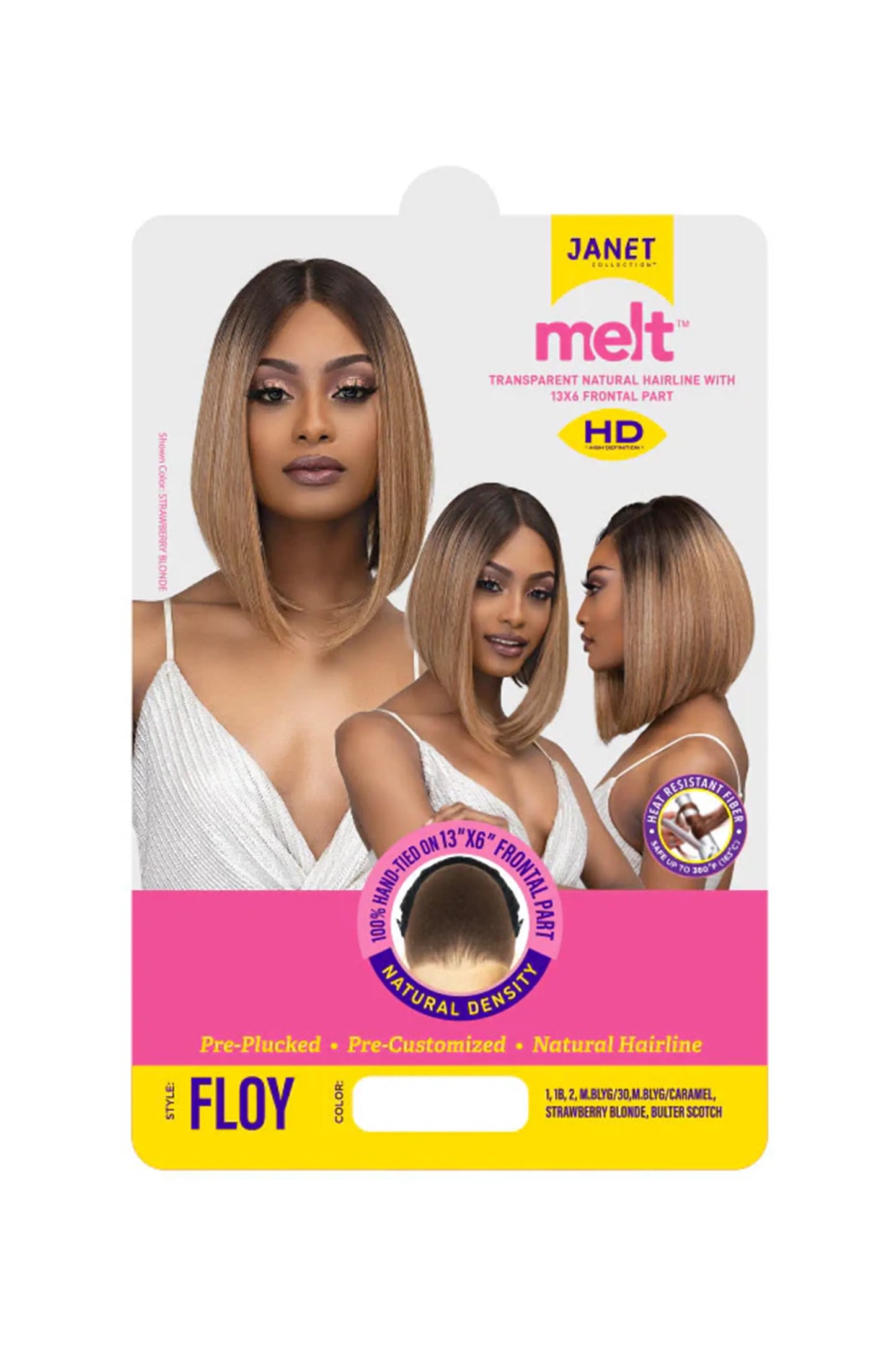 Janet Essentials Hd Lace Wig - Floy