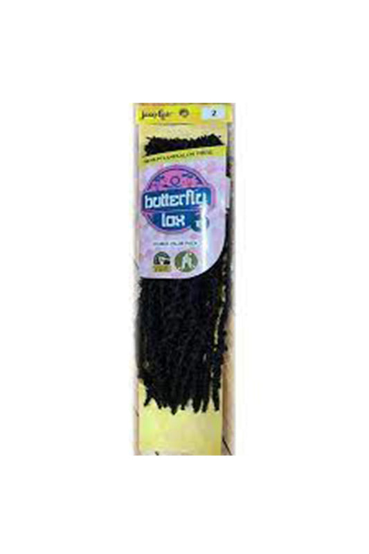 Jazzy Hair Braid Butterfly Lox 18" Double Value Pack