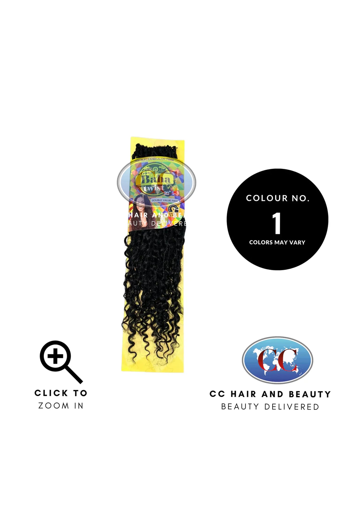 Jazzy Hair Crochet Baha Twist in 20"