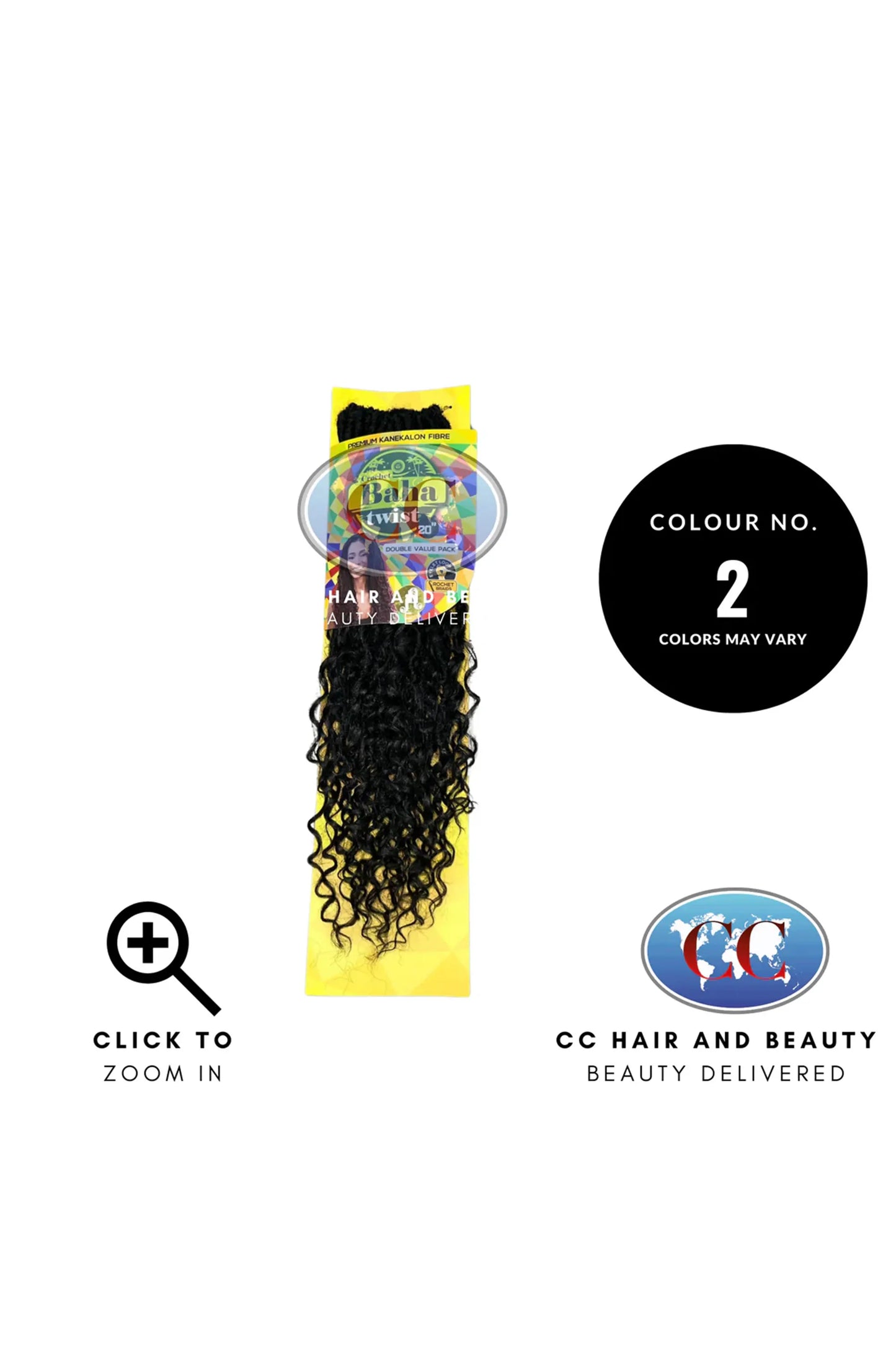 Jazzy Hair Crochet Baha Twist in 20"