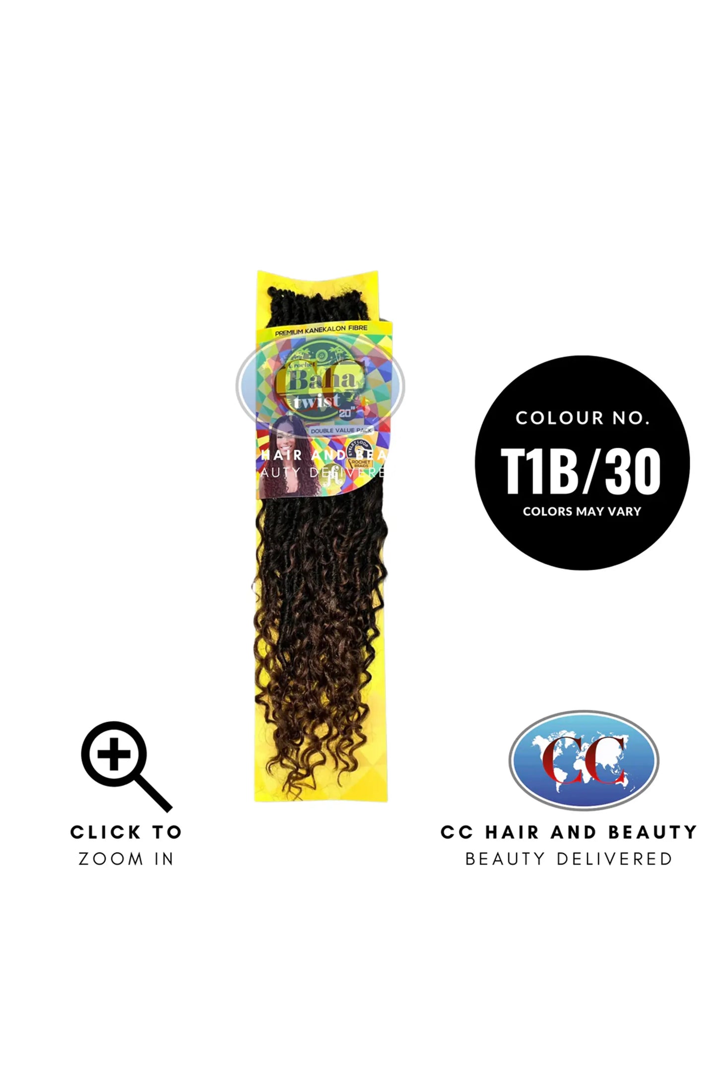 Jazzy Hair Crochet Baha Twist in 20"